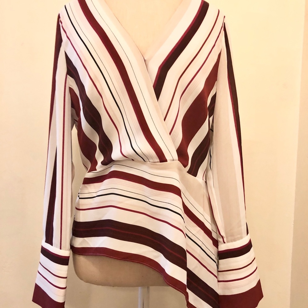 Chelsea28 Stripe Blouse New with tags